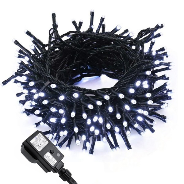 Geemoo Christmas Fairy Lights Mains Powered, 20M 2...
